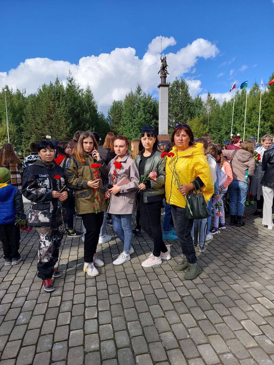 Память о погибших в беслане