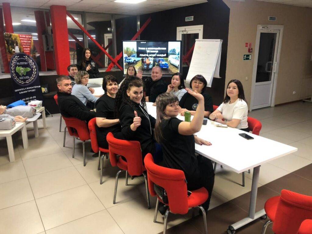 Занятия для будущих добровольцев 5