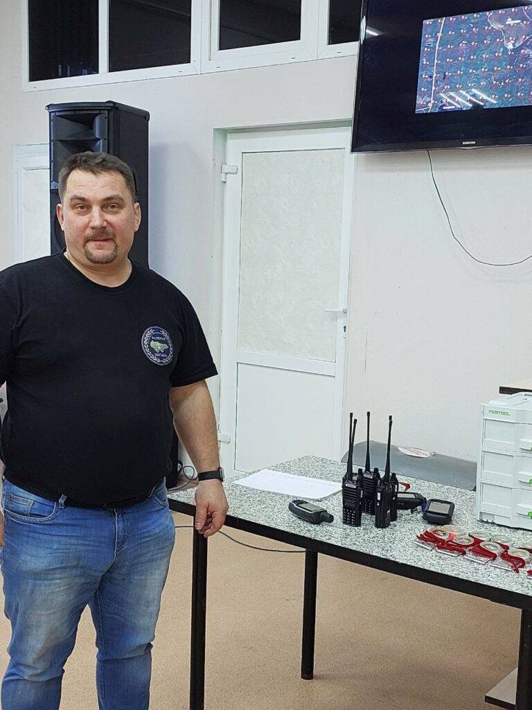 Занятия для населения в посёлке Уньюган